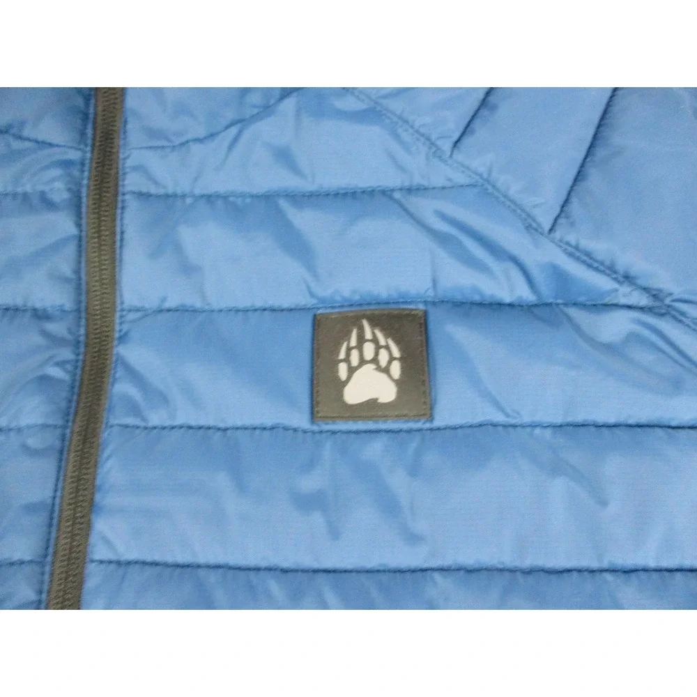 Alaskan Hardgear Vest Mens Extra Large Tall Blue Duluth Down Zip Sleeveless Coat